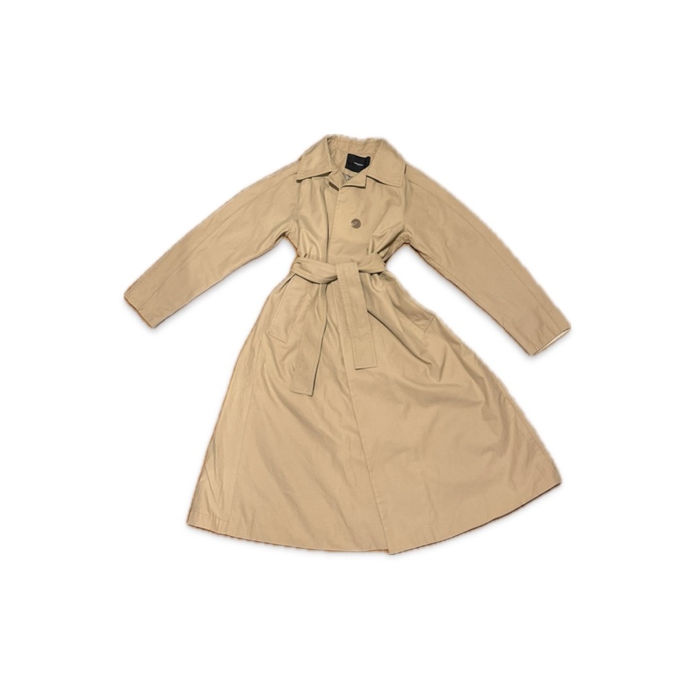 Renoma Ladies Beige Trench Coat Belted S Classic
